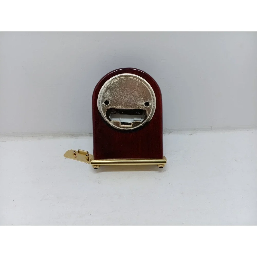 movado Woodgrain Look desk clock